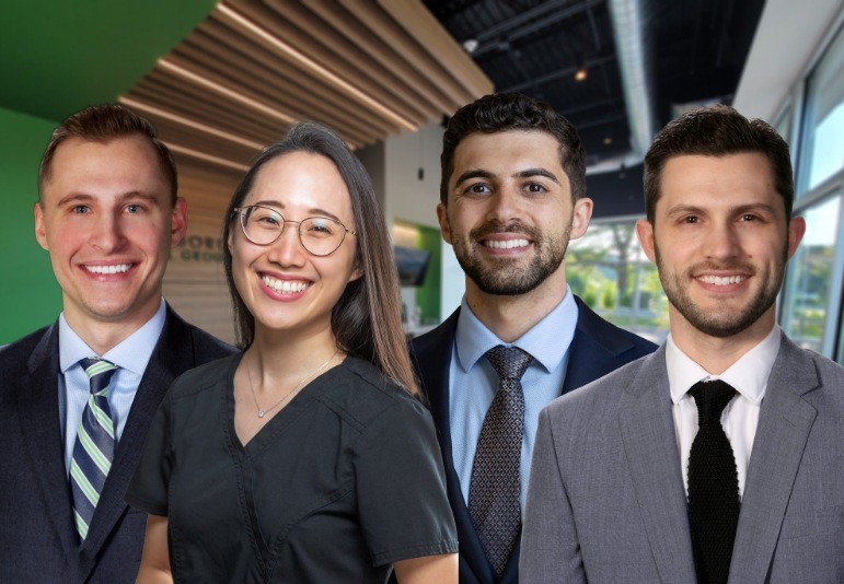 dental team smiling